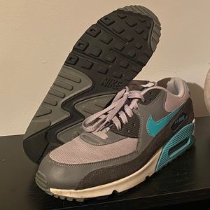 Nike Air Max 90 Grey/Teal Men’s Size 11